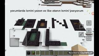 yorumlarda ismini yazan ve like atanın ismini yazıyorum