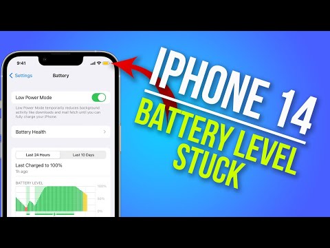 How to Fix Battery Percentage Stuck on iPhone 14