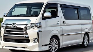 All New Toyota Hiace 2025 Has Been Unveiled - The Best Minibus Luxury! New Look!!