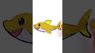 How to draw Baby Shark