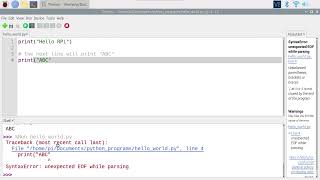 13 - Your first Python program - Discover the Thonny IDE