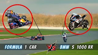 Superbike VS Formula 1 Car | Car Vs Superbike Drag Race