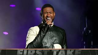 Stephen A. & Shannon Sharpe talk Usher as the halftime show of Super Bowl LVIII | First Take