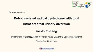 Robot assisted radical cystectomy with total intracorporeal urinary diversion