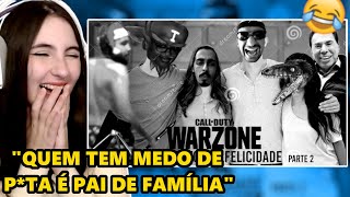 REAGINDO A MOMENTOS DE FELICIDADE - COD: WARZONE PT#02