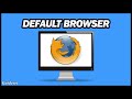 How to Make Mozilla Firefox Default Browser in Windows 11 | Step by Step