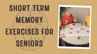 Short Term Memory Exercises For Seniors