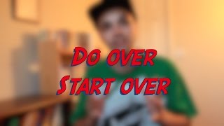 Do over - Start over - W23D7 - Daily Phrasal Verbs - Learn English online free video lessons