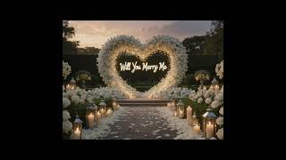 ❤️Will You Marry Me❤️ Proposal Song of 2026 | Vocals, Lyrics and Arrangement by @JonSilvaMusic
