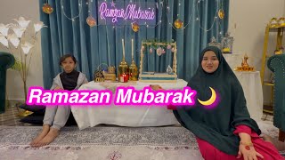 Ramazan Mubark🌙 | ghar ko saja diya | Sitara yaseen vlog