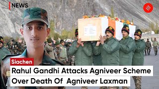 Agniveer Gawate Akshay Laxman Honored With Final Rites;  Rahul Gandhi Attacks Agniveer Scheme