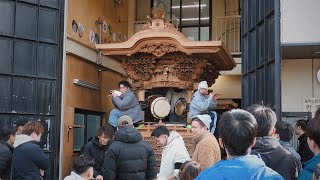 森町だんじり餅つき 鳴り物披露 | 令和6年12月30日