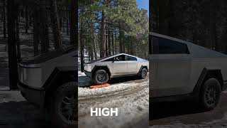 Cybertruck air suspension MODES tested off road #shorts