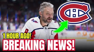 ALEX OVECHKIN SIGNS WITH MONTREAL CANADIENS – A LEGEND JOINS! | Montreal Canadiens News