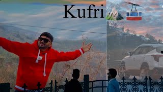 Full enjoy in Kufri/shimla🏔️🚠 seltos average 26.3 😱🥵| VLOG-01❤️🫶.