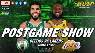 LIVE Garden Report: Celtics vs Lakers Postgame Show