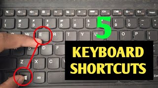 5 Useful Computer And Laptop Shortcut Keys 🤩 #shorts