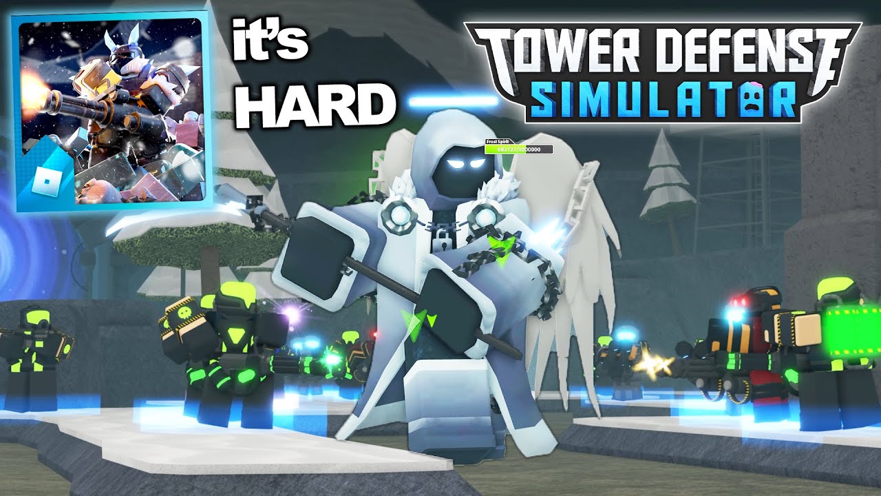 Tower Defense Simulator UPDATE FROST INVASION | ROBLOX - YouTube