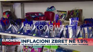 Inflacioni zbret në 1.9 %