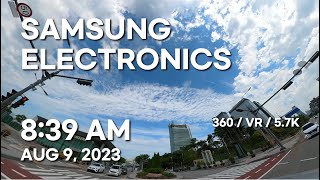 Samsung Electronics, Suwon Digital City, Korea/ 360, VR, 5.7K, BGM / 삼성전자 수원사업장