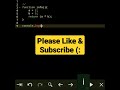 function | javascript tutorial #shorts #javascript #html