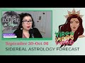 Solar Eclipse and Portals, Sidereal Astrology Energy Update Sept 30 - Oct 06