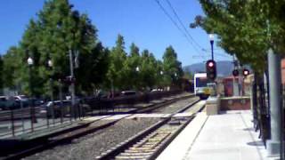 vta lightrail at Campbell station Campbell CA