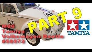 Part 9 FINAL Tamiya Volkswagen Beetle 58572 BUILD VIDEO