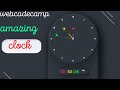 Amazing Working Analog and Digital Clock Design using Html CSS & Javascript