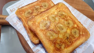 I have never had such delicious banana toast | Super Simple and Easy Delicious Breakfast