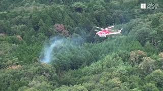 奈良・山添村に小型機墜落