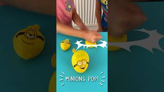 Despicable Me 4 Movie DIY Making Funniest Minions Pop| Easy Craft for Kids #shorts #despicableme4