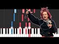 Trippie Redd - Topanga (Piano Tutorial)