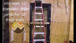 Blast Door Installation- Northwest Shelter Systems