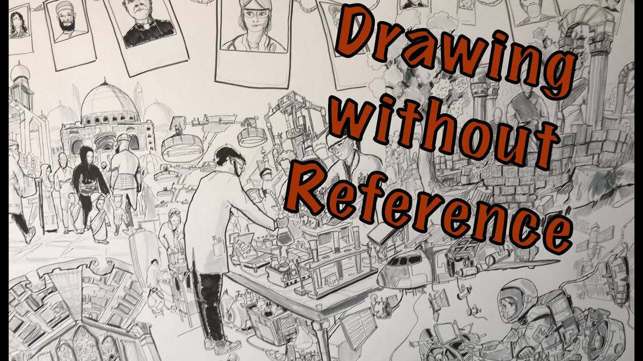 Drawing Without Reference - YouTube