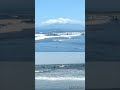 湘南藤沢・江ノ島🌊394🌞鵠沼海岸から白龍雲富士山🗻🐉☁海開き🏊輝く浜辺✨寄せる浪の輝き🌊眩い太陽🌞