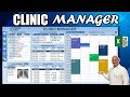 How To Create A Health Clinic Management System With Scheduling & Invoicing In Excel [FREE DOWNLOAD]