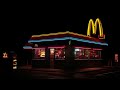 dark ambient vibes dark snack at mc donalds