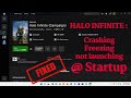 Halo Infinite crashing, freezing, not opening on start up | LotusGeek