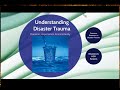 Spring Virtual Training 2018: Aftermath of Disaster-Addressing Trauma with Mental Health First Aid