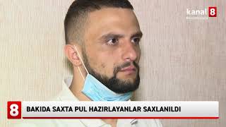 Bakıda saxta pul hazırlayanlar saxlanıldı