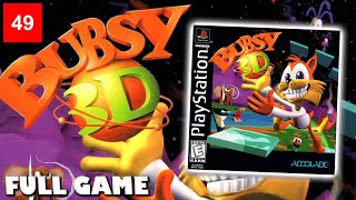 Bubsy 3D (PS1 Longplay, FULL GAME, No Commentary)