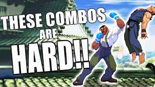 Attempting THE HARDEST COMBOS in Street Fighter 3: Third Strike