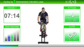 Clase Virtual Nº17 Cycling Up - Interválico Largo Ciclo Indoor by David Aguado
