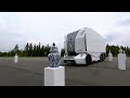 Self-driving truck navigates maze of porcelain vases