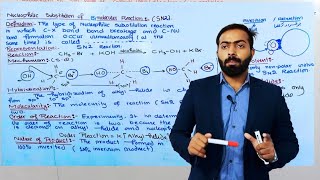 SN2 Reaction || Nucleophilic substitution of Bimolecular reaction || 12th Class chemistry || ch#10