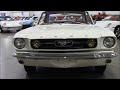 1966 ford mustang white