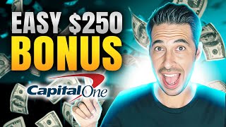 EFFORTLESS $250! Capital One $250 Cheking Bonus Review | Bank Bonus Reviews