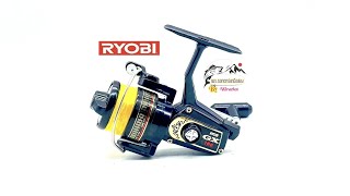 รอกญี่ปุ่น รอกตกปลา渔线轮 fishing reel Ryobi GX-100 ญี่ปุ่นมือสอง รอกสปิน รอกวินเทจ รอกเก่า รอกสะสม