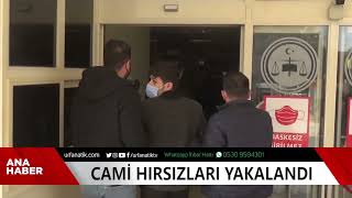 Cami Hırsızları Yakalandı